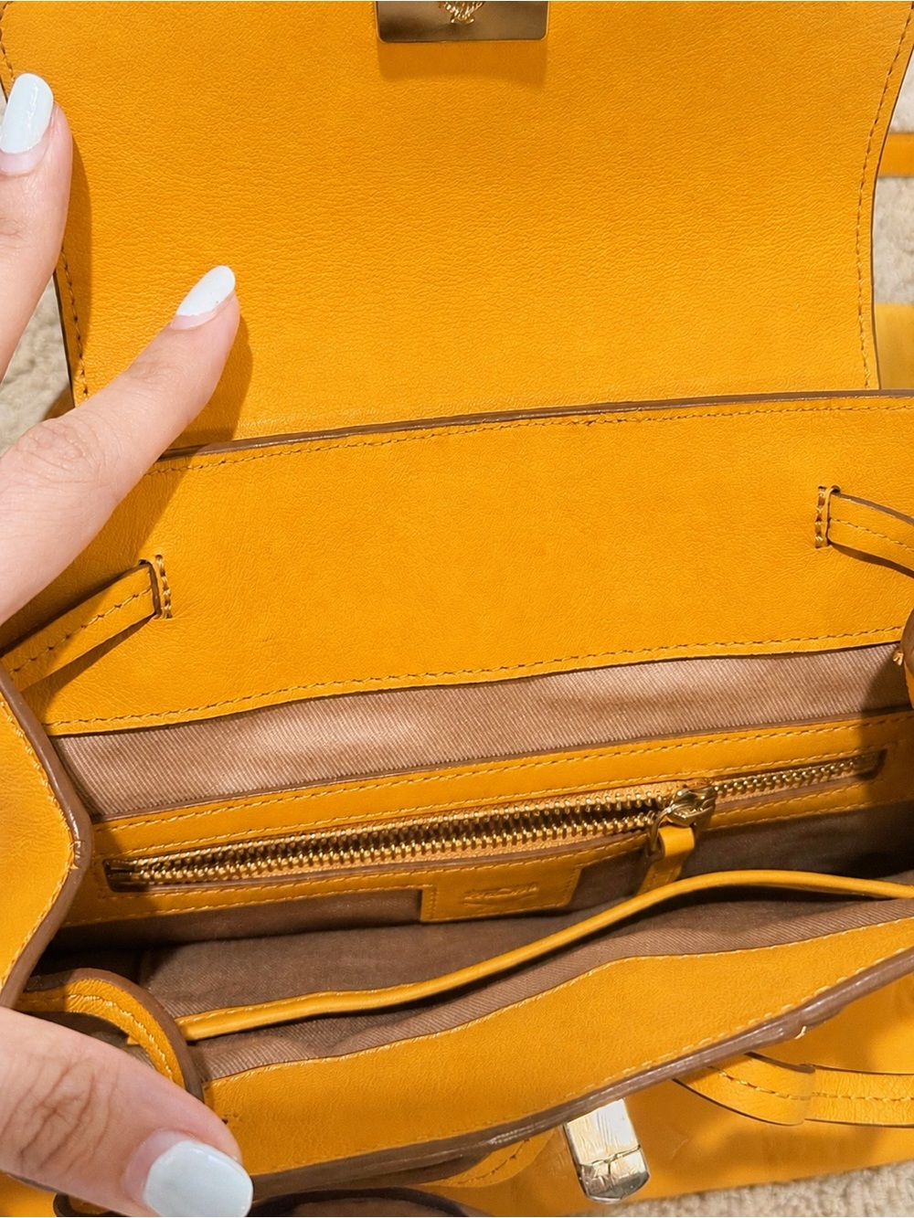 Like New MCM Backpack or Crossbody with Authenticity Card - Picture 4 of 7
